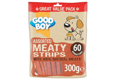 Good Boy Pawsley Assorted Meaty Strips 300g (T620079)