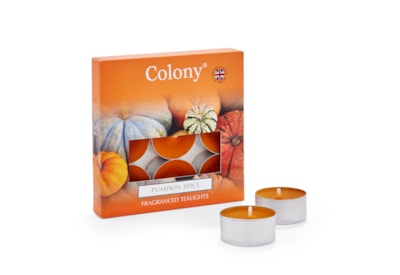 Wax Lyrical Colony Tealights Pumpkin Spice 9pk (CLN0111)