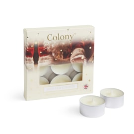 Wax Lyrical Colony Tealights Milk & Cookies 9pk (CLN0116)