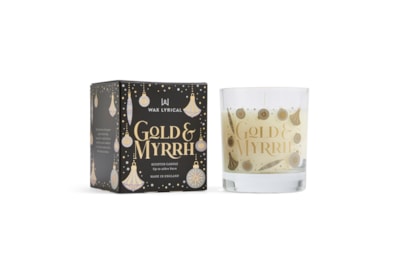 Wax Lyrical Wax Filled Candle Gold Myrrh Medium (PR2021)