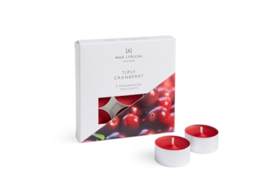 Wax Lyrical Tealights Tipsy Cranberry 9pk (WLE3031)