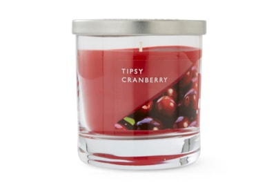 Wax Lyrical Wax Filled Candle Tipsy Cranberry Medium (WLE3331)