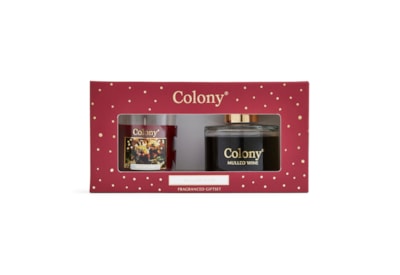 Wax Lyrical Colony Votive & Diffuser Gift Set Mulled Wine (CLN0817)