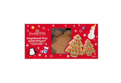 G Wilds Gingerbread Tree Decorating Set 99g (X1903)