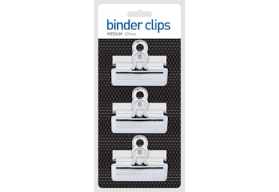 Binder Clips x 3 67mm (C712)