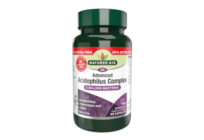 Natures Aid Acidophilus Complex + 50% 60s (126426)