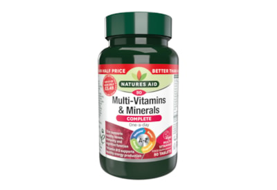 Natures Aid Complete Multi-vitamins & Minerals A-z 90s (16722)