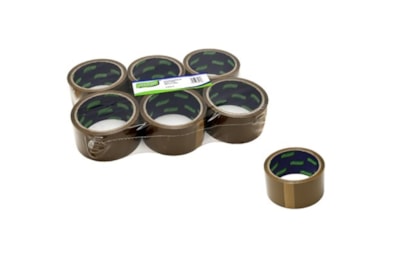 Ultratape Brown Packaging Tape 6pk 48x40m (RT03014840)