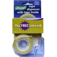 Ultratape 2 Pack Clear Tape & Dispenser 19mm x 33m (RT03281933D1SP)