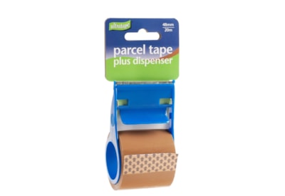 Ultratape Brown Parcel Tape & Dispenser 48mm x 20m (RT0808-48X20)