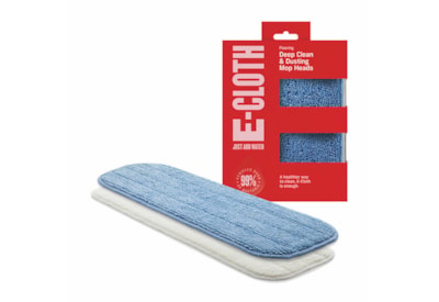 E-cloth Deep Clean & Dusting Mop Head Pack (RMH)