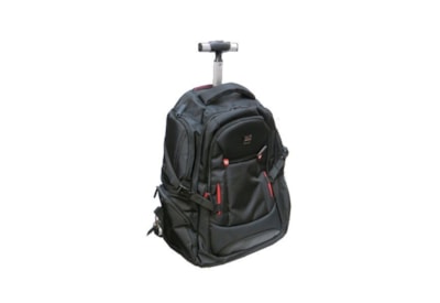 Highbury Black Cabin Trolley Backpack (HBY-0131-BLK)