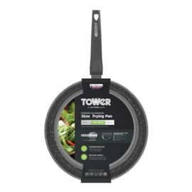 Tower Cerastone Forged Fry Pan Graphite 32cm (T81262)