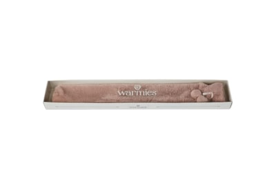 Warmies Long Hot Water Bottle Blush Pink Fur (BOT-FUR-5)