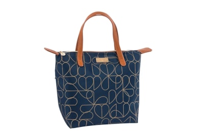 Beau & Elliot Brokenhearted Luxury Lunch Tote Navy (73843)