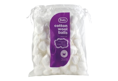 Pretty Cotton Wool Balls 100s (53145-010D)