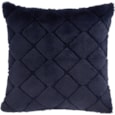 Catherine Lansfield Cosy Diamond Cushion Navy 43x43 (DS/55599/W/CU43/NA)