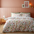 Catherine Lansfield Autumn Pumpkins Duvet Set Orange Double (BD/58600/W/DQS/OR)