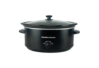 Hamilton Beach 6.5l Manual Slow Cooker Black (HBSC070B)