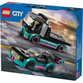 Lego® City Race Car and Car Carrier Truck (60406)