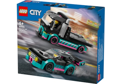 Lego® City Race Car and Car Carrier Truck (60406)