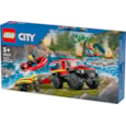 Lego® City 4x4 Fire Truck with Rescue Boat (60412)