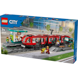 Lego® City Downtown Streetcar and Station (60423)