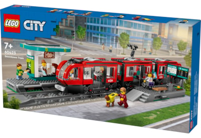 Lego® City Downtown Streetcar and Station (60423)