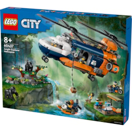 Lego® City Jungle Explorer Helicopter at Base Camp (60437)