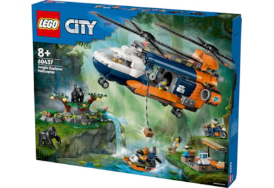 Lego® City Jungle Explorer Helicopter at Base Camp (60437)