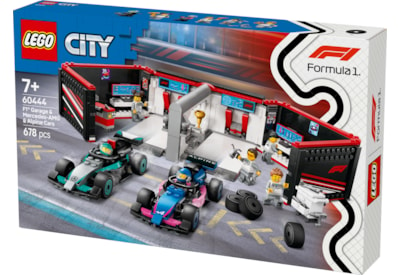 Lego® City F1® Garage & Mercedes-amg & Alpine Cars (60444)