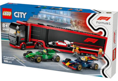 Lego® City F1® Truck with Rb20 & Amr24 F1® Cars (60445)