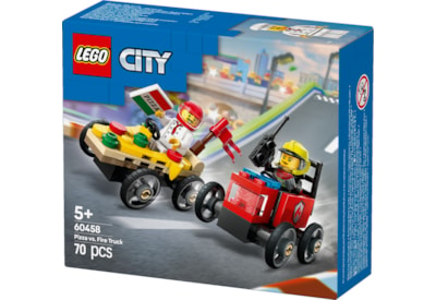 Lego® City Pizza vs. Fire Truck Race Car Pack (60458)