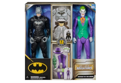 Dc 12" Batman Vs Pack- Batman & Joker (6067958)