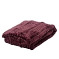 Throw Irregular Stripe Burgundy 170cm (617840)