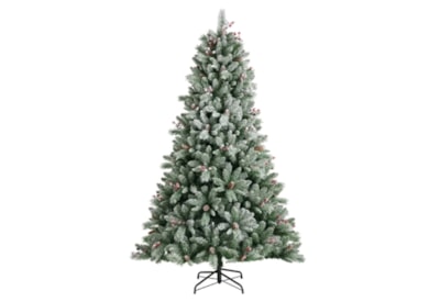 Windham Spruce Frosted Christmas Tree Green/white 180cm (684496)