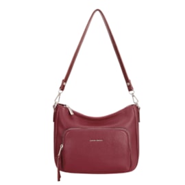 David Jones Pu Short Shoulder Bag Bordeaux (6905-2_BORDEAUX)