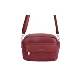 David Jones Pu Camera Bag Bordeaux (6911-1_BORDEAUX)