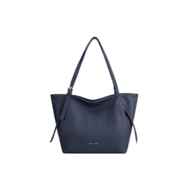 David Jones Pu Medium Shopper Bag Navy (6920-3_NAVY)