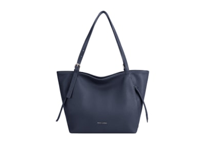 David Jones Pu Medium Shopper Bag Navy (6920-3_NAVY)