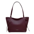 David Jones Pu Medium Shopper Bag Bordeaux (6920-3_BORDEAUX)