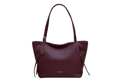 David Jones Pu Medium Shopper Bag Bordeaux (6920-3_BORDEAUX)