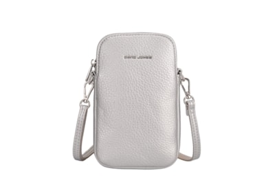 David Jones Pu Phone Case Bag Silver (NV6937-1C_SILVER)