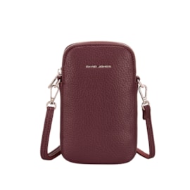 David Jones Pu Phone Case Bag Bordeaux (NV6937-1C_BORDEAUX)