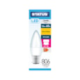 Status 7.5w Led Candle B22 Warm White Dimmable (7.5SLDCWB22P1B10)