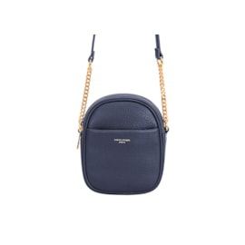 David Jones Pu Double Zip Sm X/body Bag Navy (NV7000-1_NAVY)