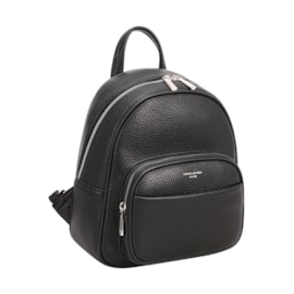 David Jones Pu Medium Backpack Black (7000-2_BLACK)