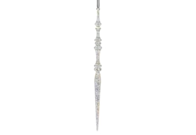Icicle With Glitter Inside 69cm (705205)