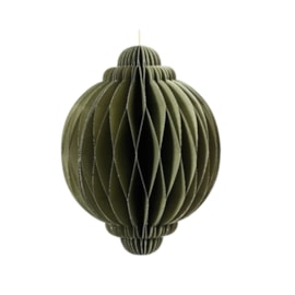 Onion Paper Decoration Green 8cm (709181)