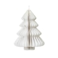 Tree Paper Decoration White 40cm (709264)